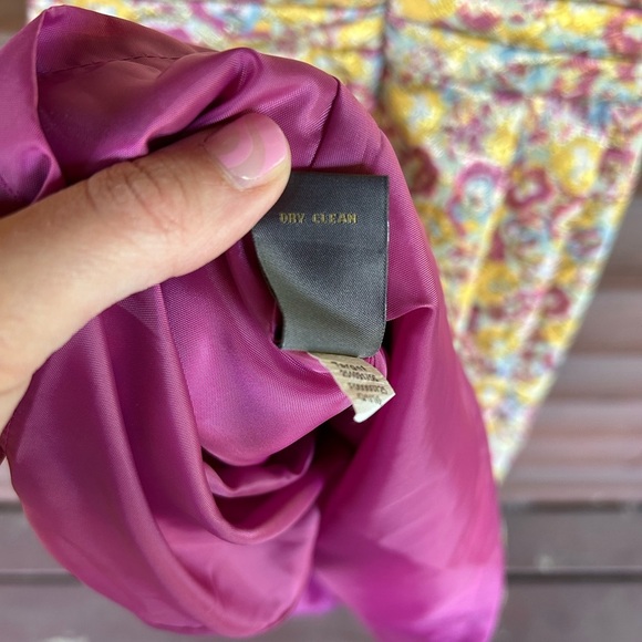 Zac Posen Target Gold Brocade Cocktail Party Dress Pockets Womens 1 - Picture 3 of 6